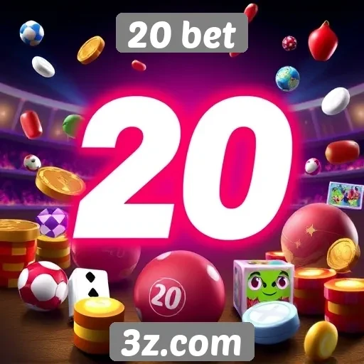 Diversidade de jogos oferecidos pelo 20 bet