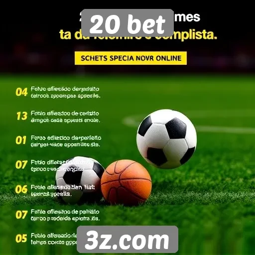 Análise de recursos disponíveis no site 20 bet